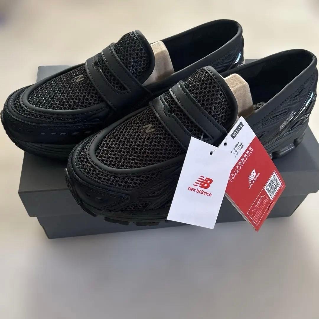 正規品 新品ニューバランス スニーカーローファー 1906L ブラック 24cm