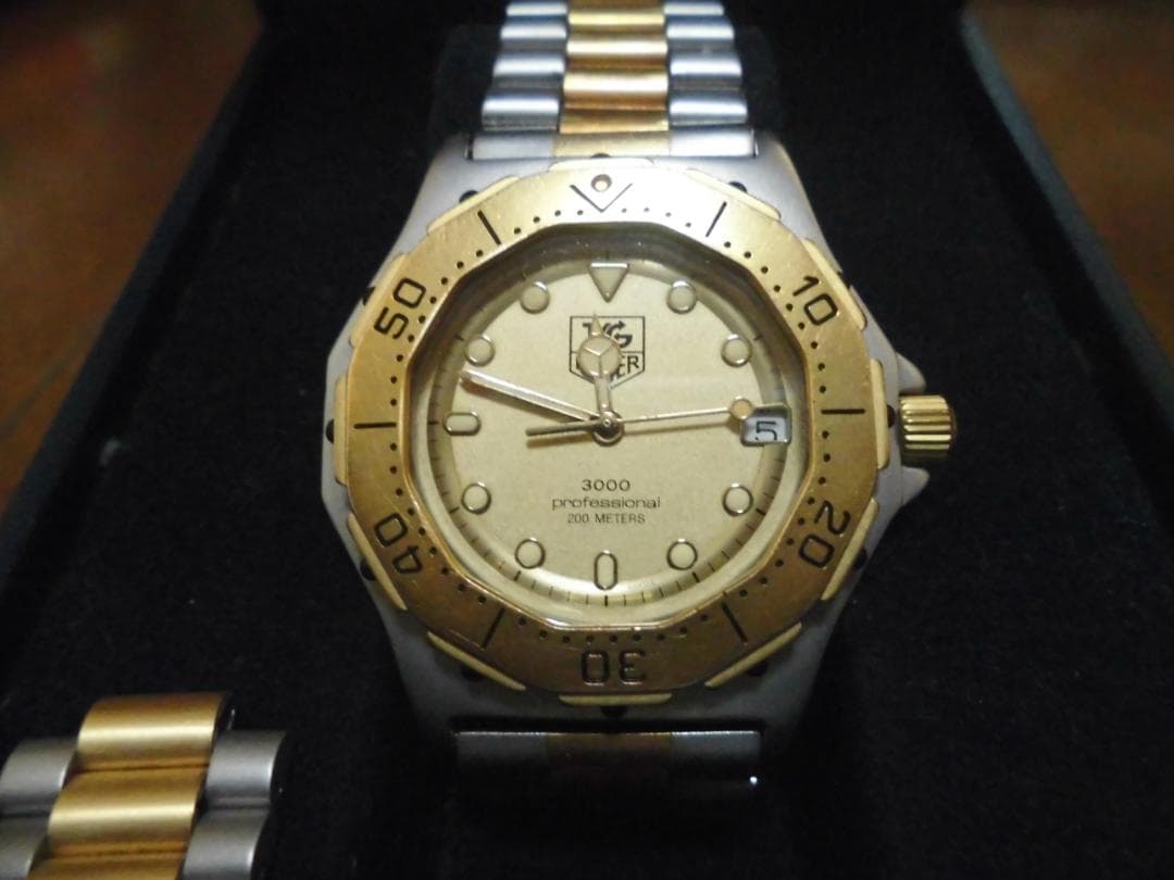 【超レア美品】TAG　HEUER　タグホイヤー　高級感コンビ