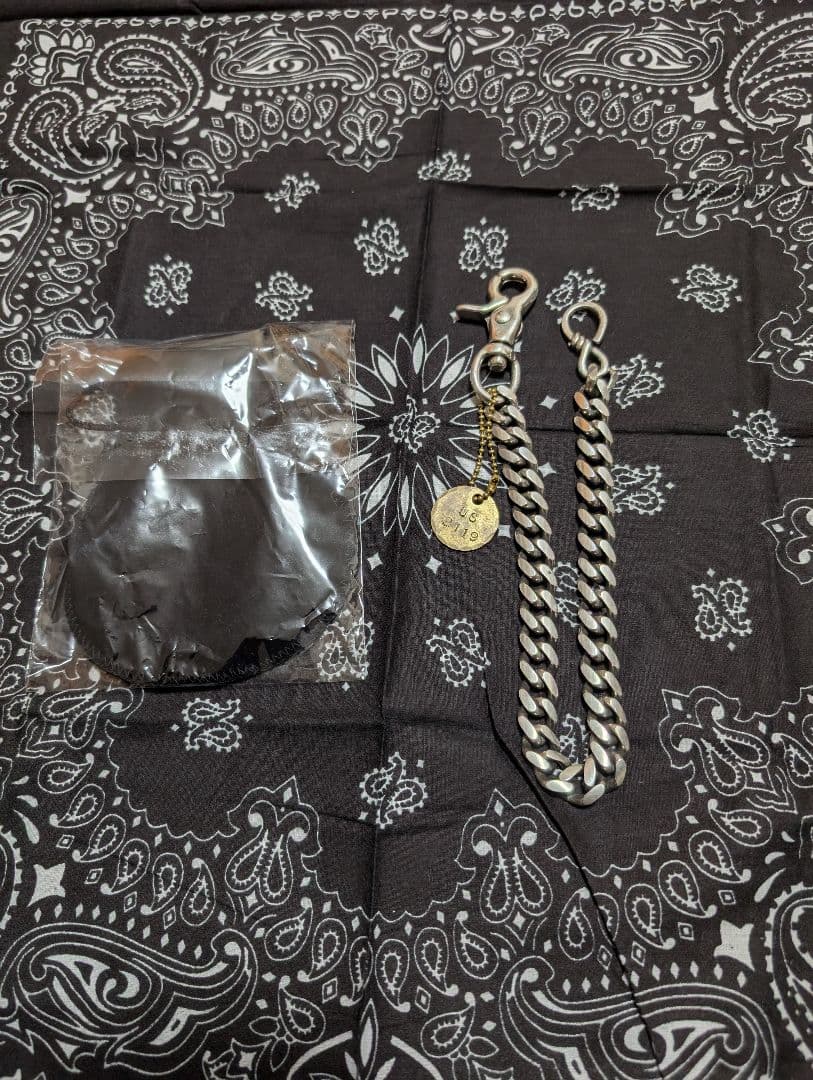 森愁斗着用US(アス)オリジナルウォレットチェーン新品未使用品ロング