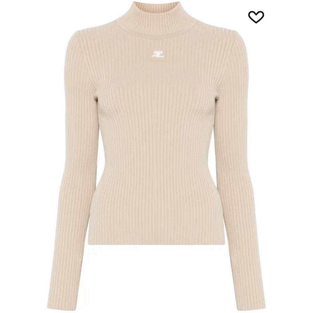 Courrèges タートルネックニット　クレージュ