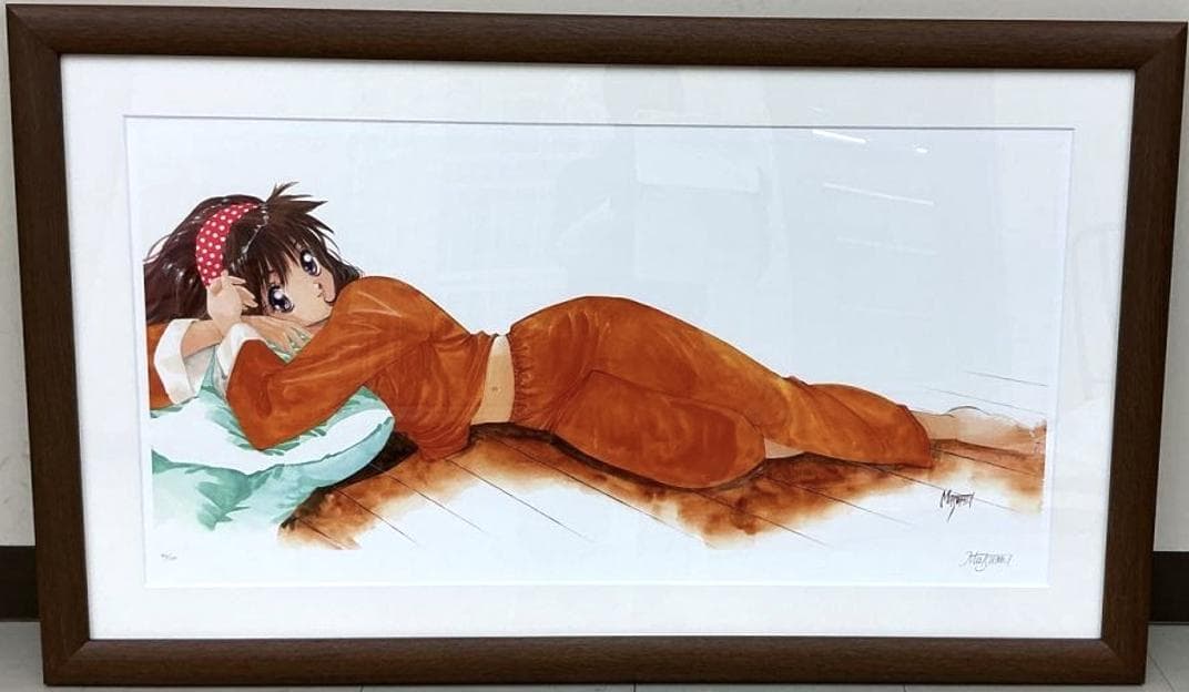 いのまたむつみ みなみかぜ アールビバン 特大 版画 直筆サイン 菅生あすか いのまたむつみ みなみかぜ アールビバン 特大 版画 直筆サイン 菅生