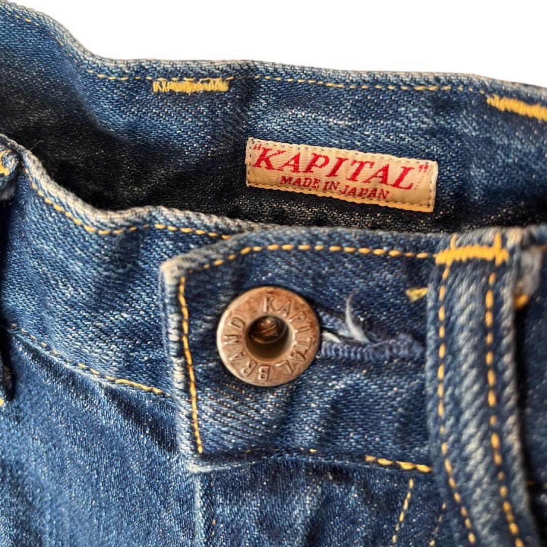 KAPTAL デニム袴パンツ - メルカリ