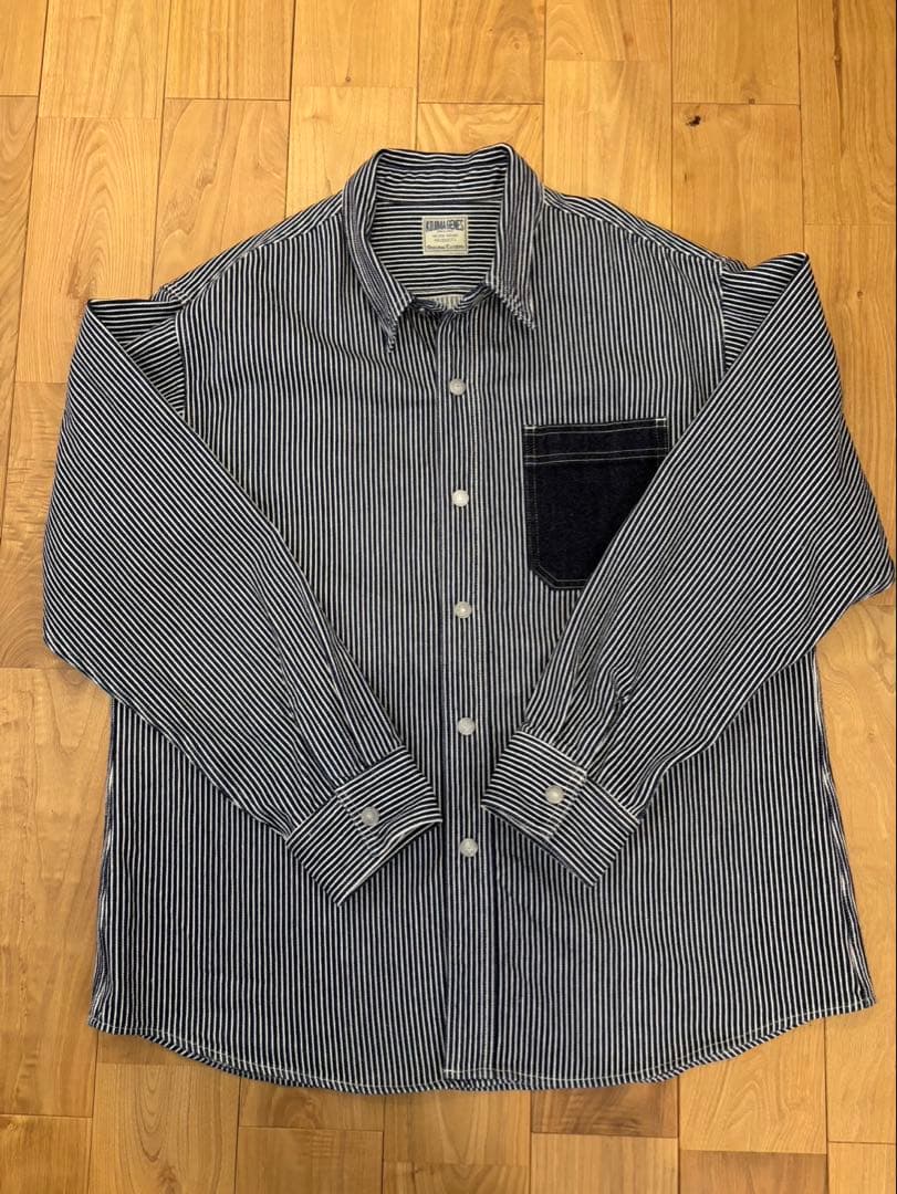 児島ジーンズ　ベーシックワークシャツ　XXL Basic Work Shirt / ベーシックワークシャツ | Tops | | 児島ジーンズ