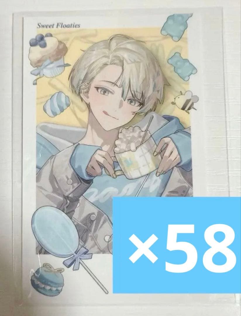 にじさんじ 緋八マナ sweet floaties チェキ風カード - メルカリ