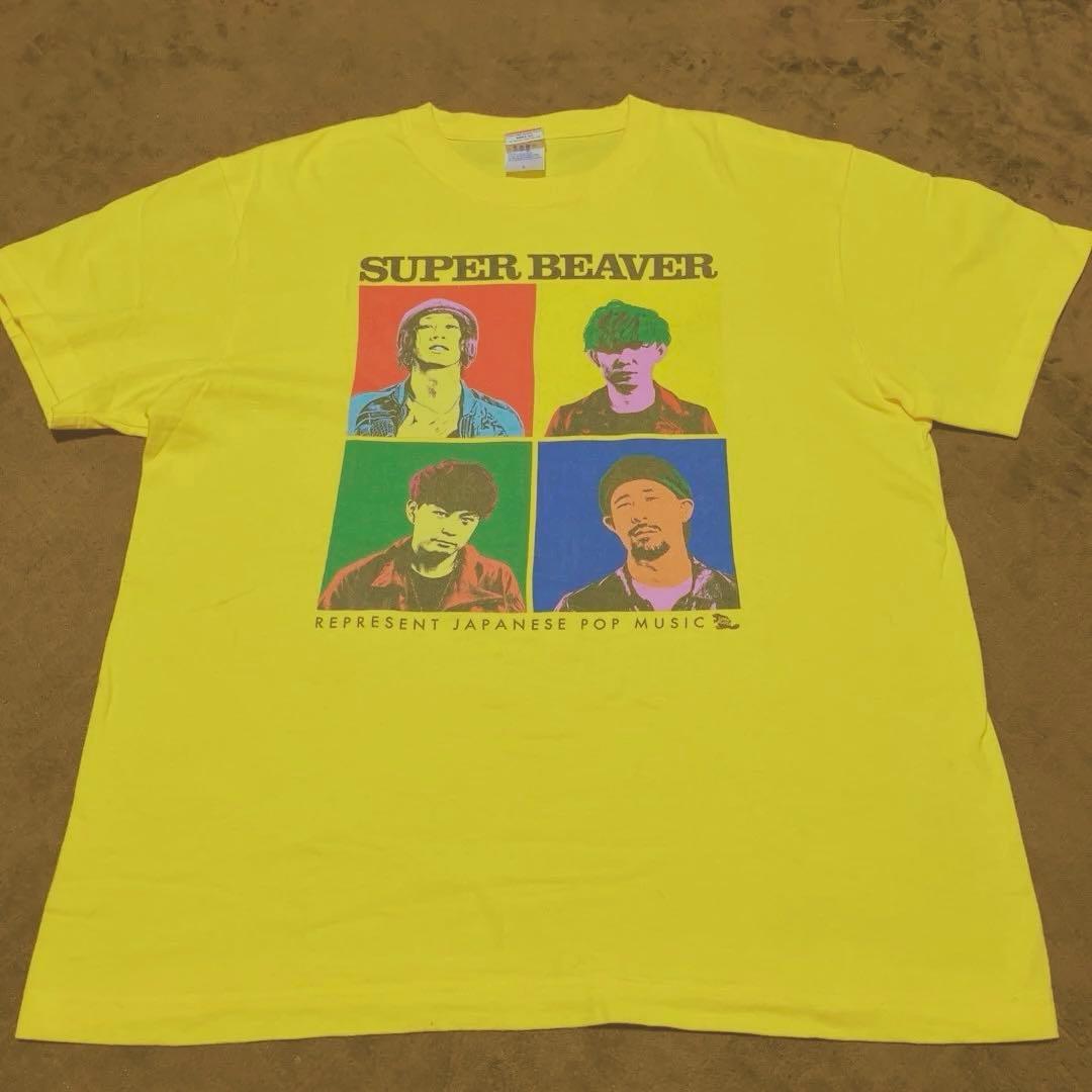 SUPER BEAVERバンドTシャツ Lサイズ　良品