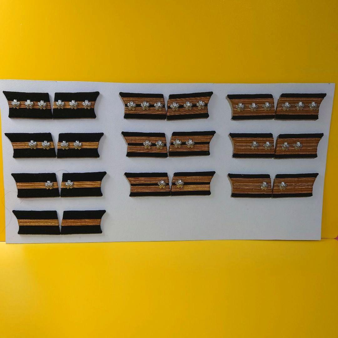 帝国海軍士官 階級章 襟章 一覧