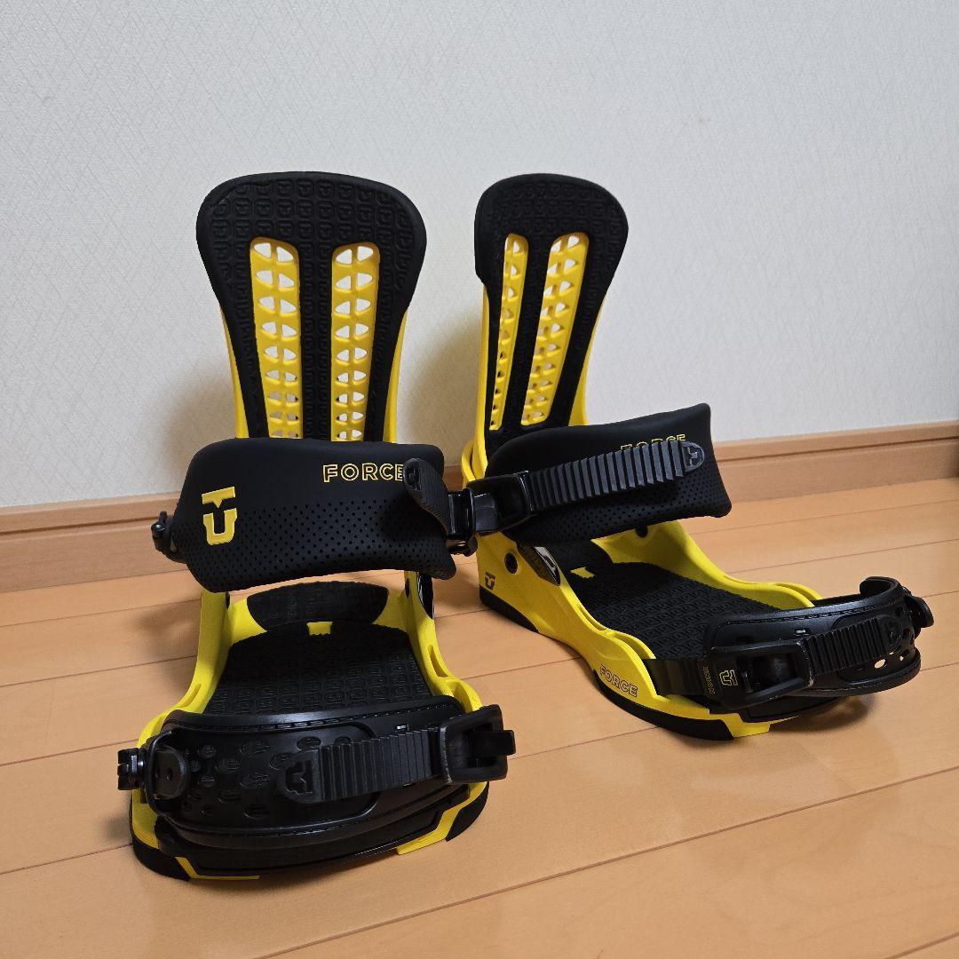 UNION FORCE スノーボード ビンディング イエロー/ブラック