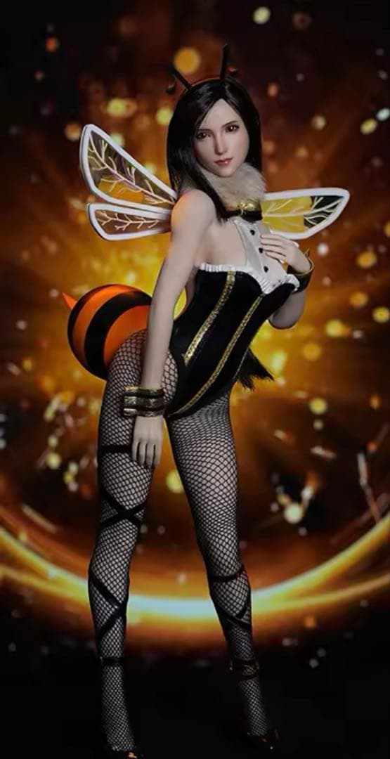 シームレス フィギュア デッサン用 妖精コスプレ ヘッド&コスチュームセット限定