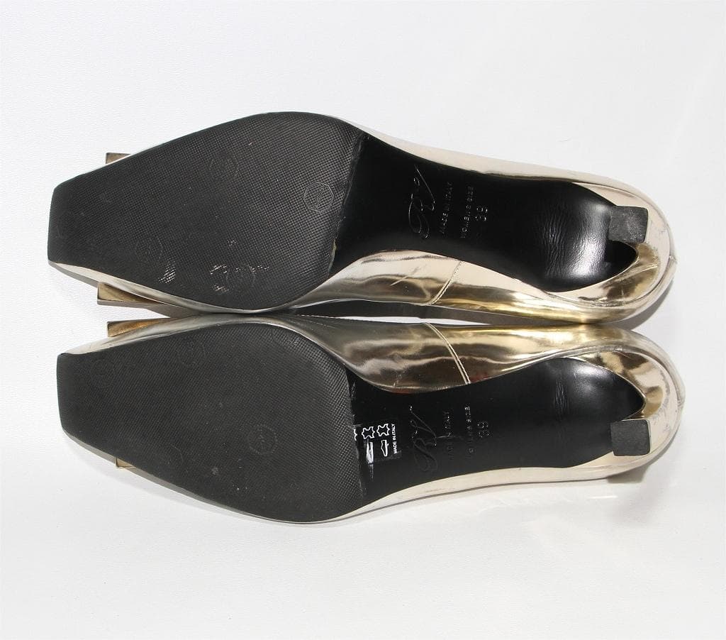 医*ダ様 Roger Vivier Trompette パンプス シルバー レザ 医*ダ様