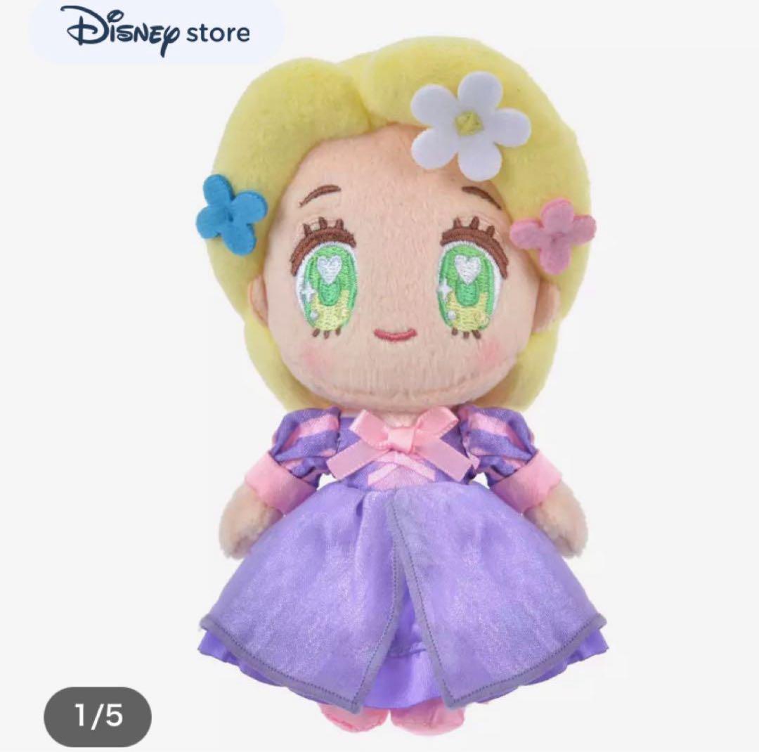 ディズニーストア ラプンツェル ぬいぐるみキーホルダー・キーチェーン