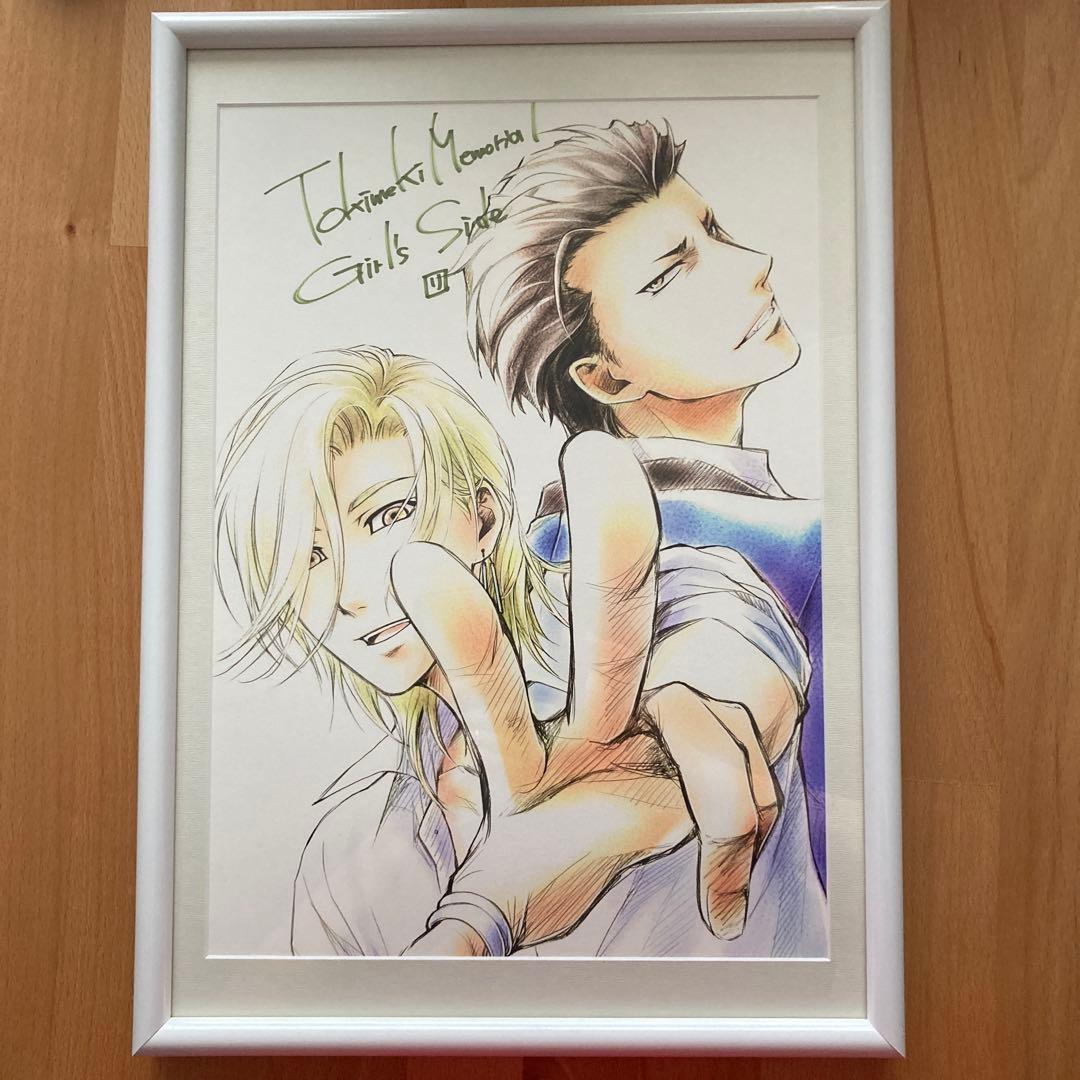 ときめきメモリアルgs3桜井琥一&桜井琉夏 三井住友visa額装イラスト非売品