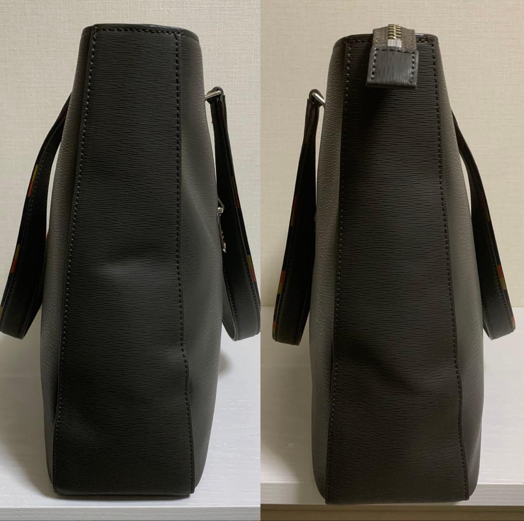美品 ポールスミス クラシック エンボスレザー トートバッグ - メルカリ