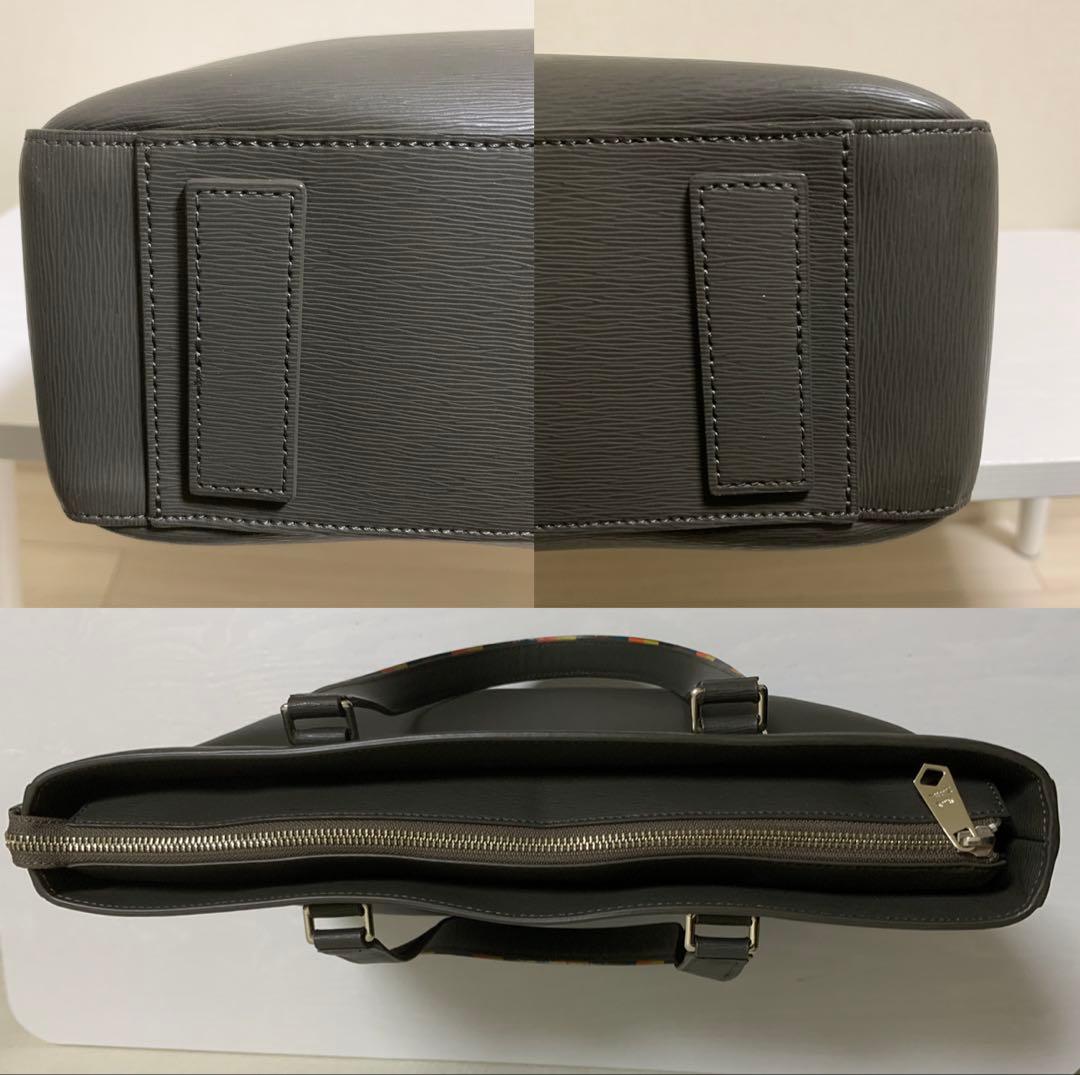 美品 ポールスミス クラシック エンボスレザー トートバッグ - メルカリ