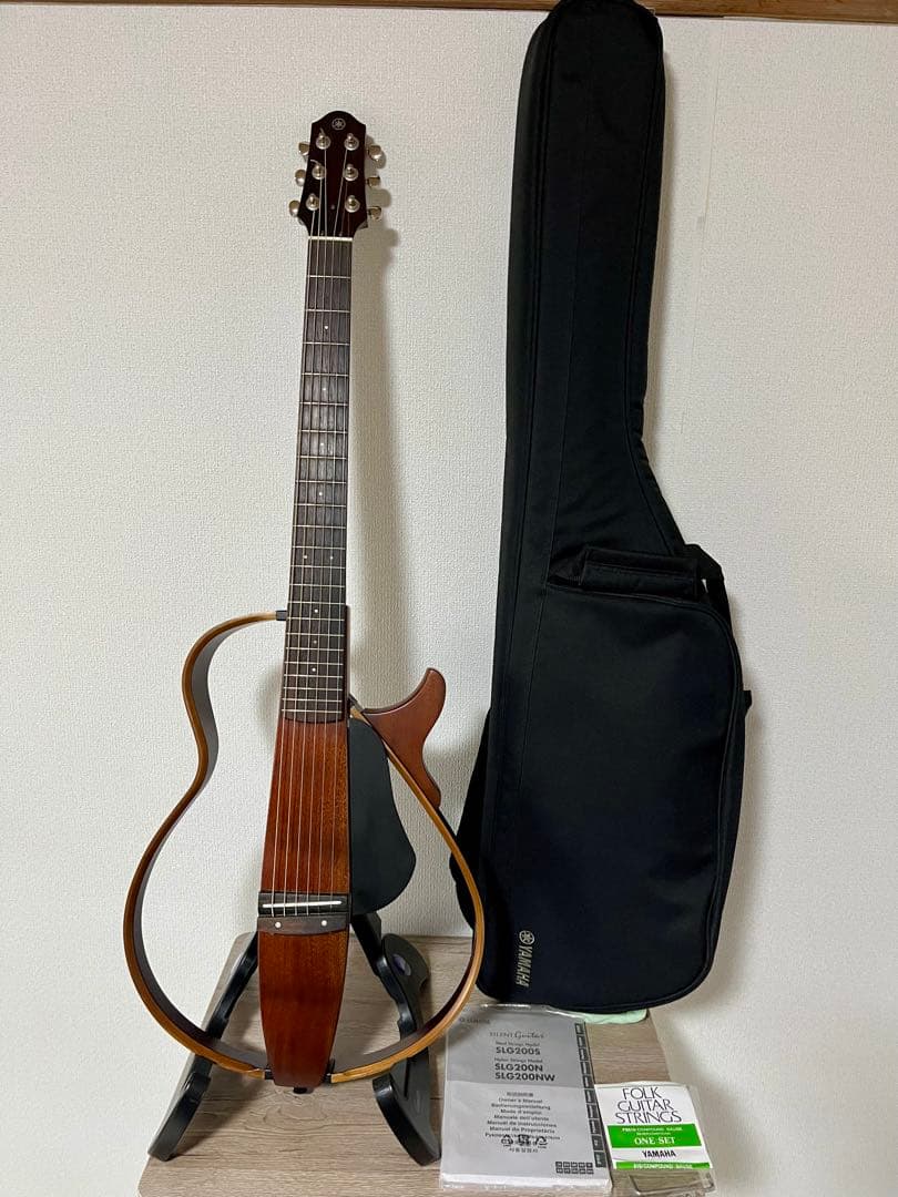 サイレントギター　Yamaha Silent Guitar SLG200S 美品