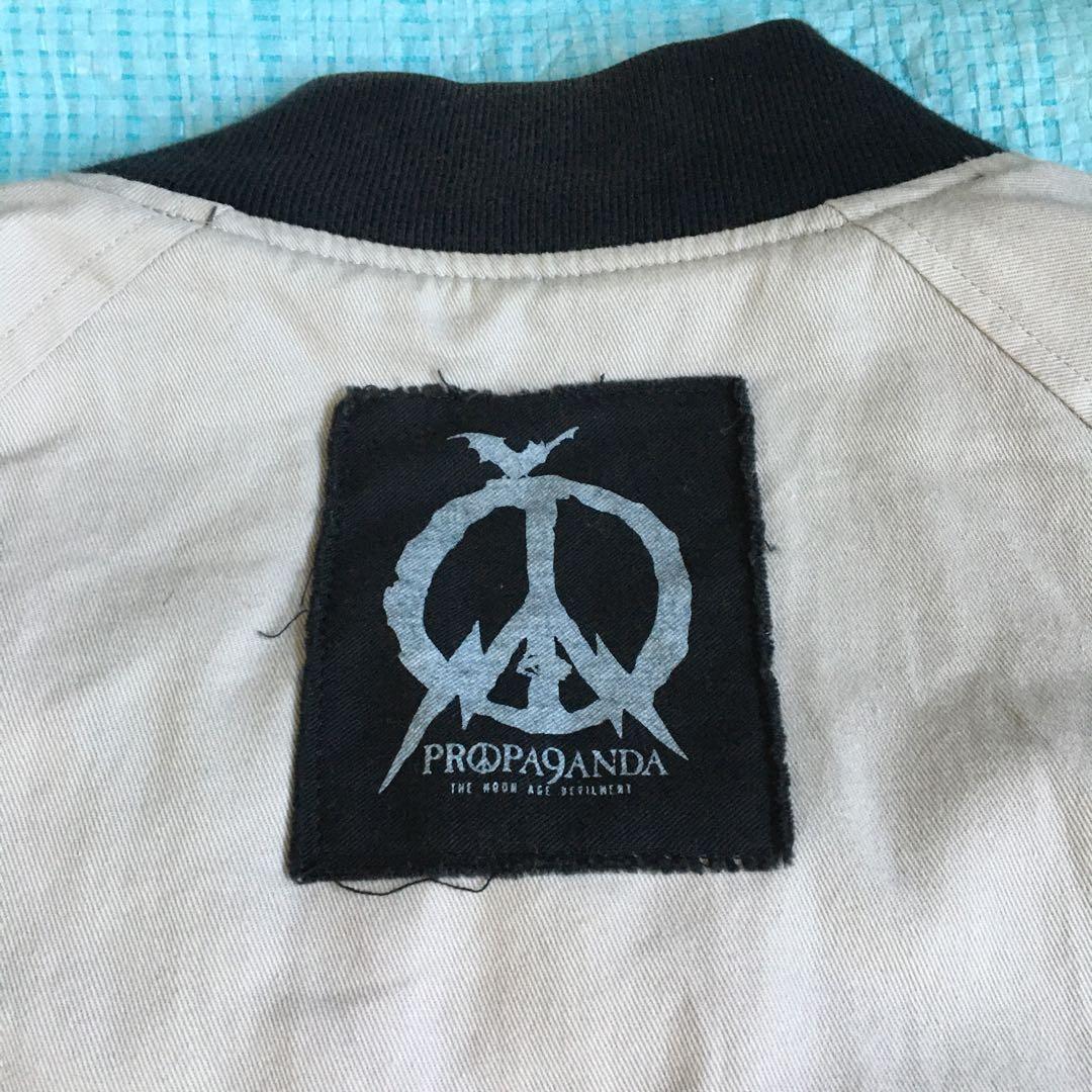 清春着用☆MaD⬛︎PROPA9ANDA⬛︎リバーシブルスカジャン⬛︎￼刺繍