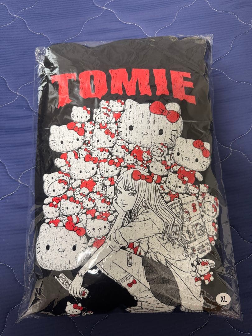 伊藤潤二×サンリオキャラクターズ パーカー ギャル富江×ハローキティ