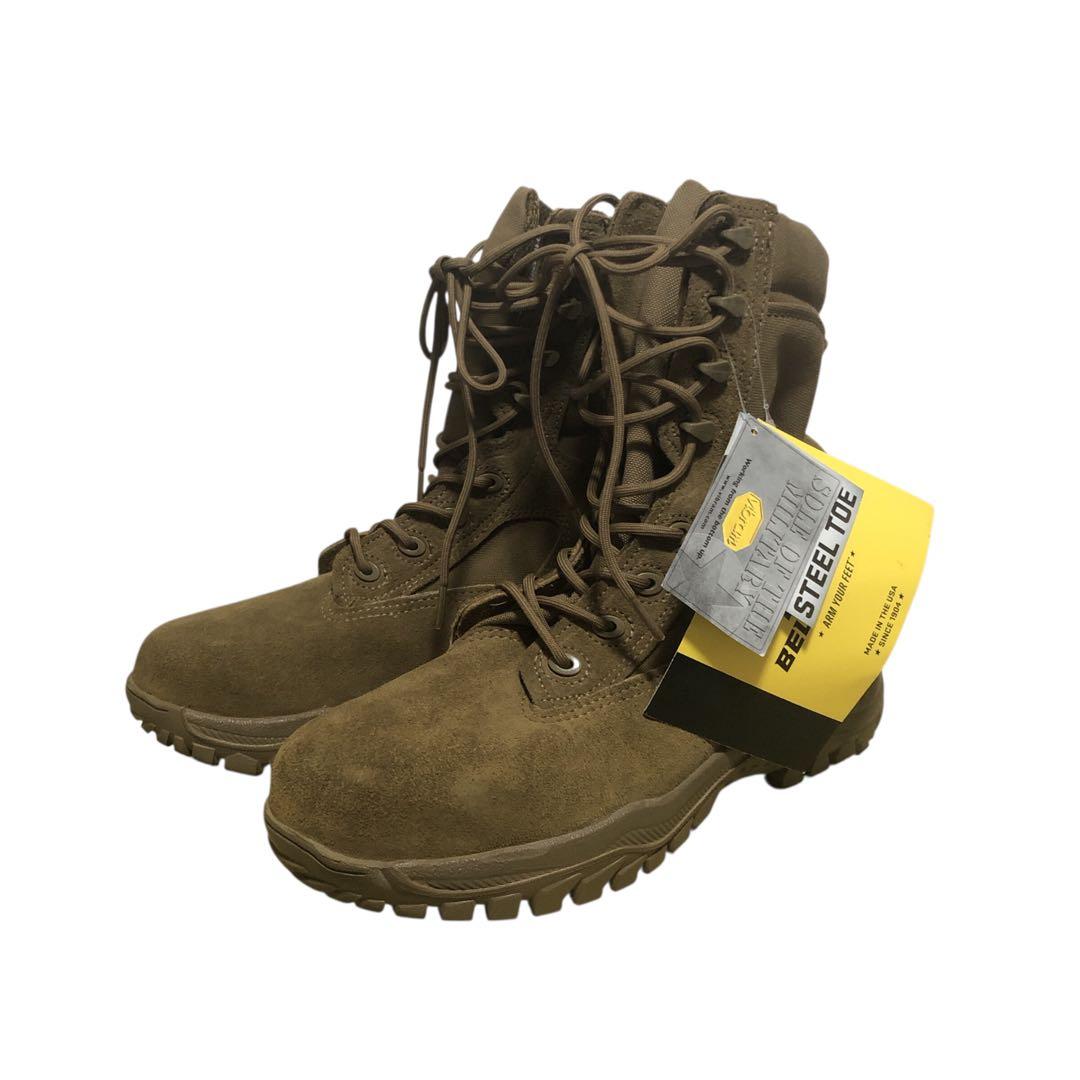 未使用品★ BELLEVILLE US 9.5W 27.5cm ミリタリーブーツ