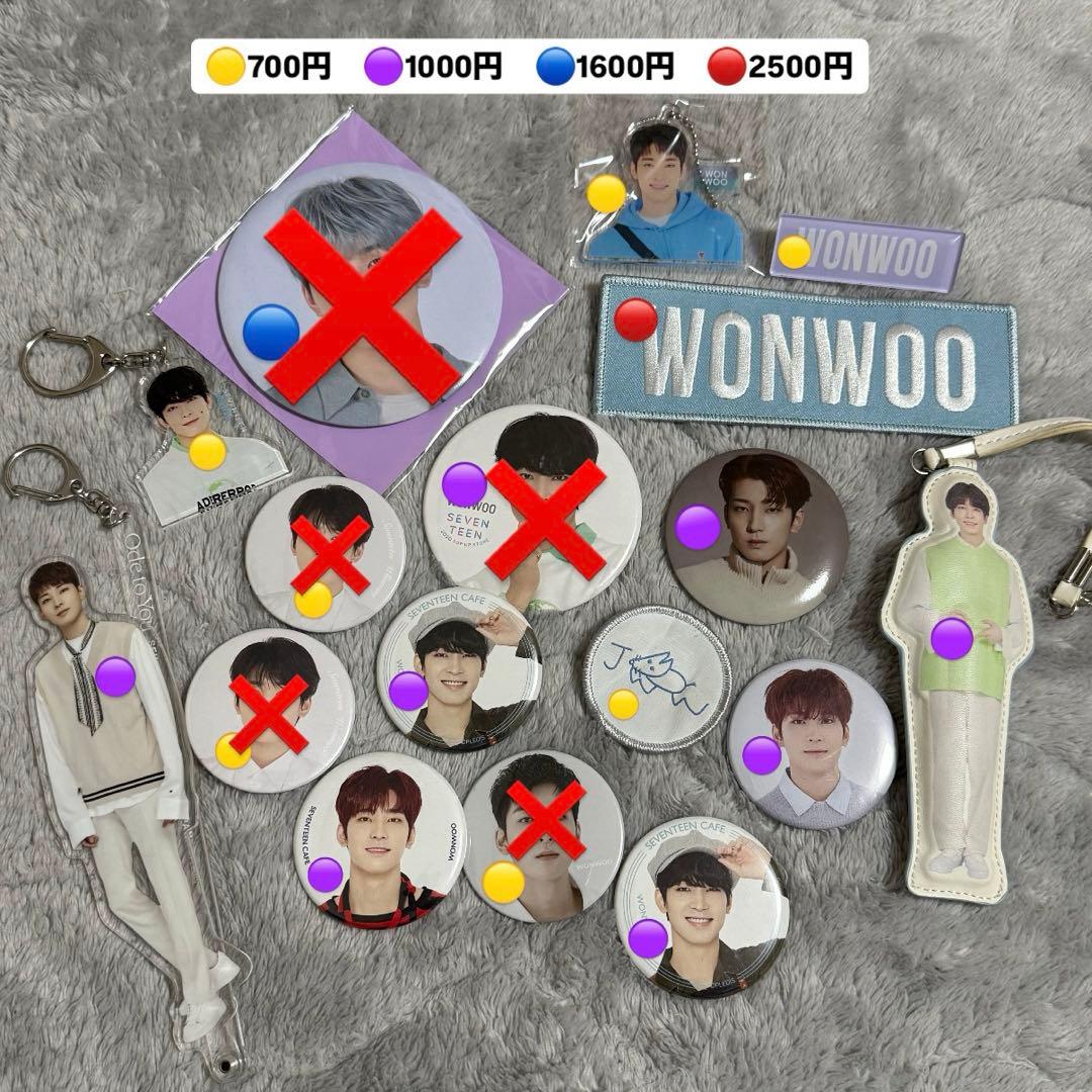 SEVENTEEN ウォヌ　缶バッジ SEVENTEEN DREAM ポップアップ 缶バッジ ウォヌ - メルカリ