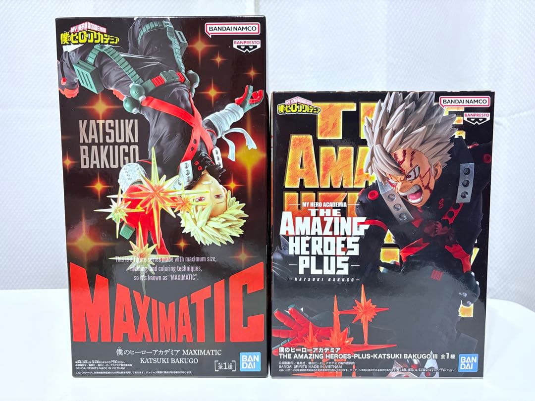 ヒロアカ 爆豪勝己 フィギュア セット S.H.Figuarts 緑谷出久＆爆豪勝己 PLUS ULTRA オプションパーツセット