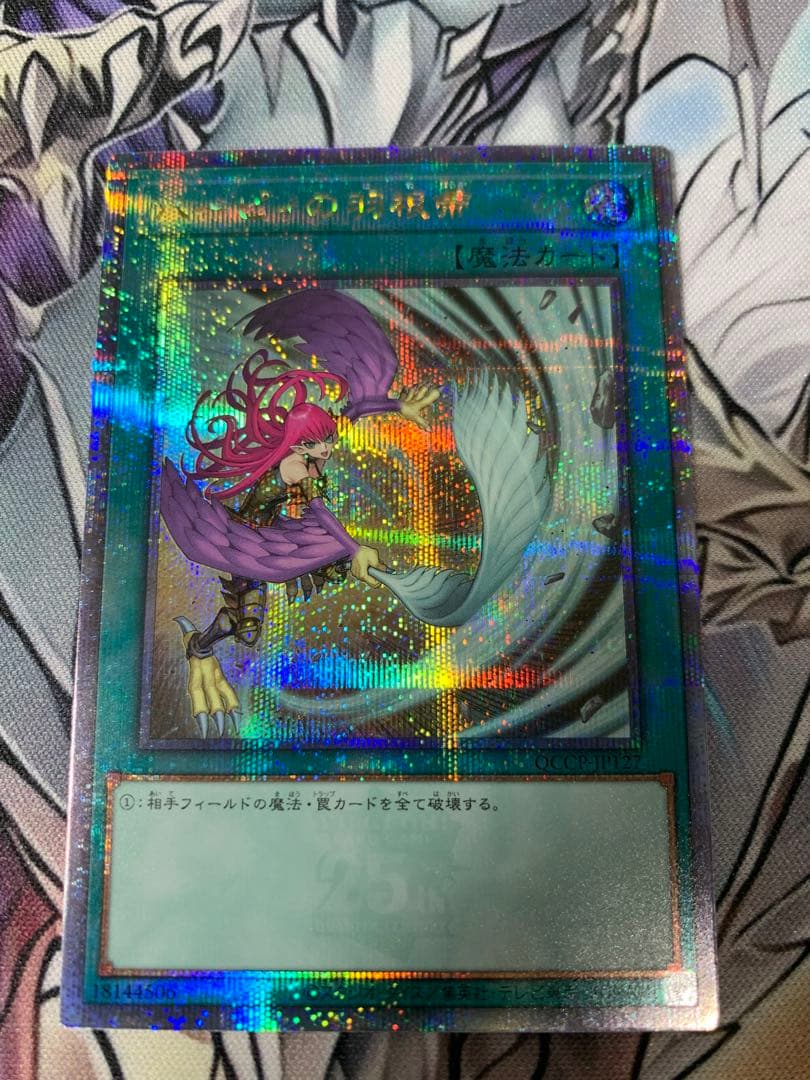 ハーピィの羽根箒　25th 絵違い ハーピィの羽根帚(25thレア/イラスト違い)(QCCP) | クォーター