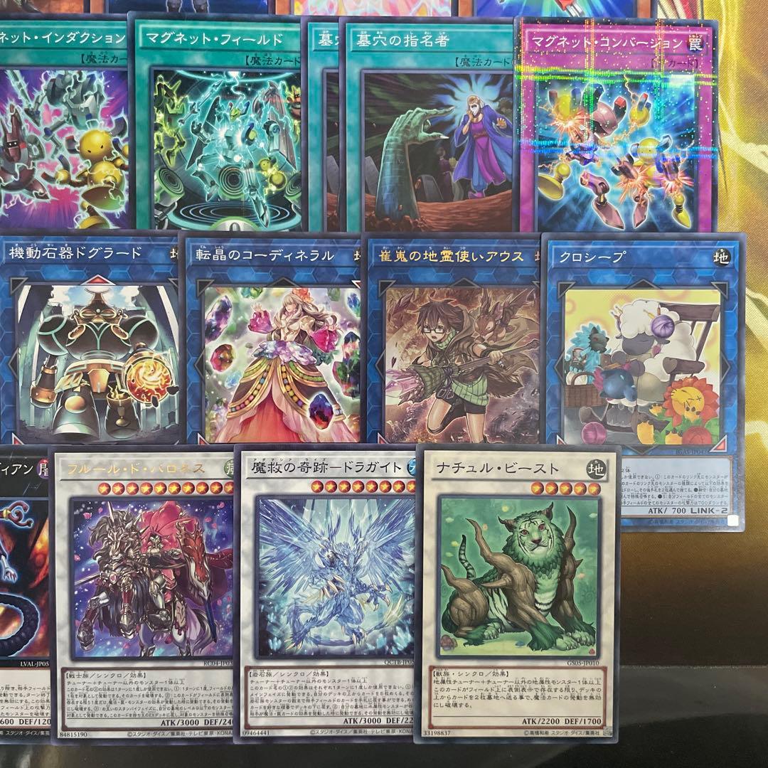 本格構築 磁石の戦士デッキ リニアマグナム デューテリオン 電磁石の