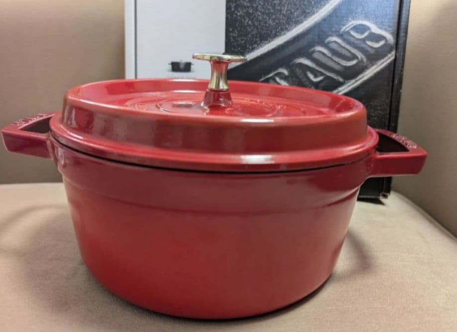 ストウブ22cm　チェリー正規店購入品