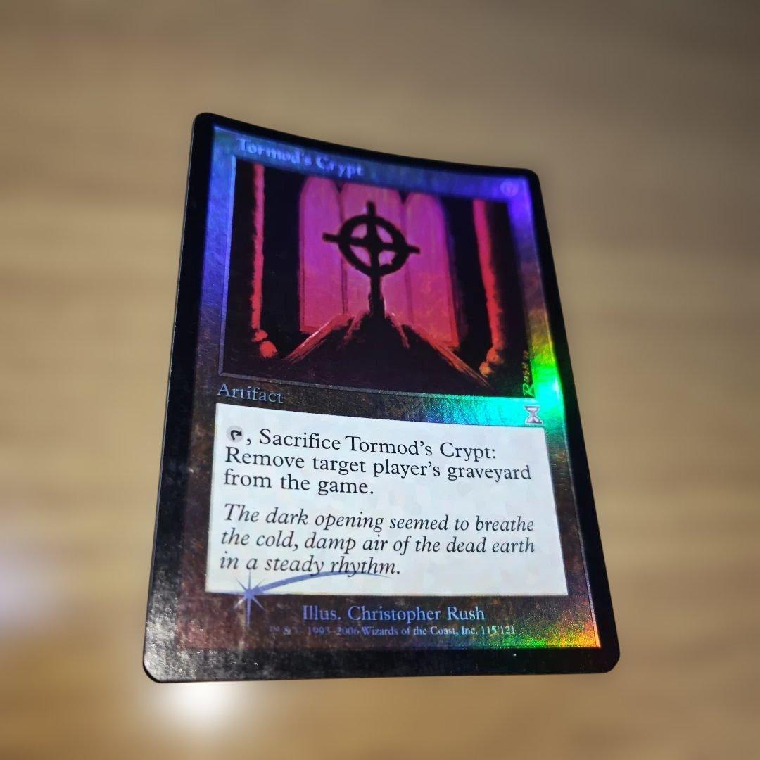 トーモッドの墓所 英語版 foil FOIL)(旧枠仕様)トーモッドの墓所/Tormod's Crypt《日本語》【DMR】