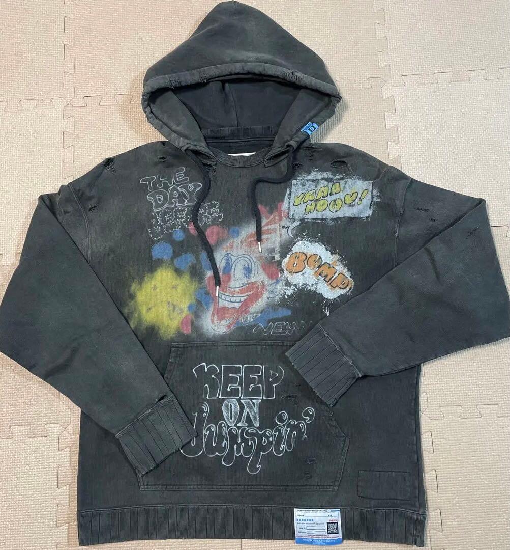 メゾンミハラヤスヒロ　23AW Vintage-like Hoodie パーカー