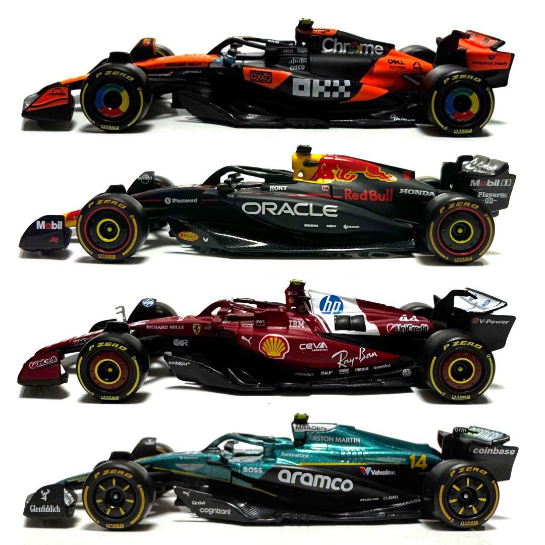 ブラーゴ F1 1/43 2025 ミニカー 4台セット