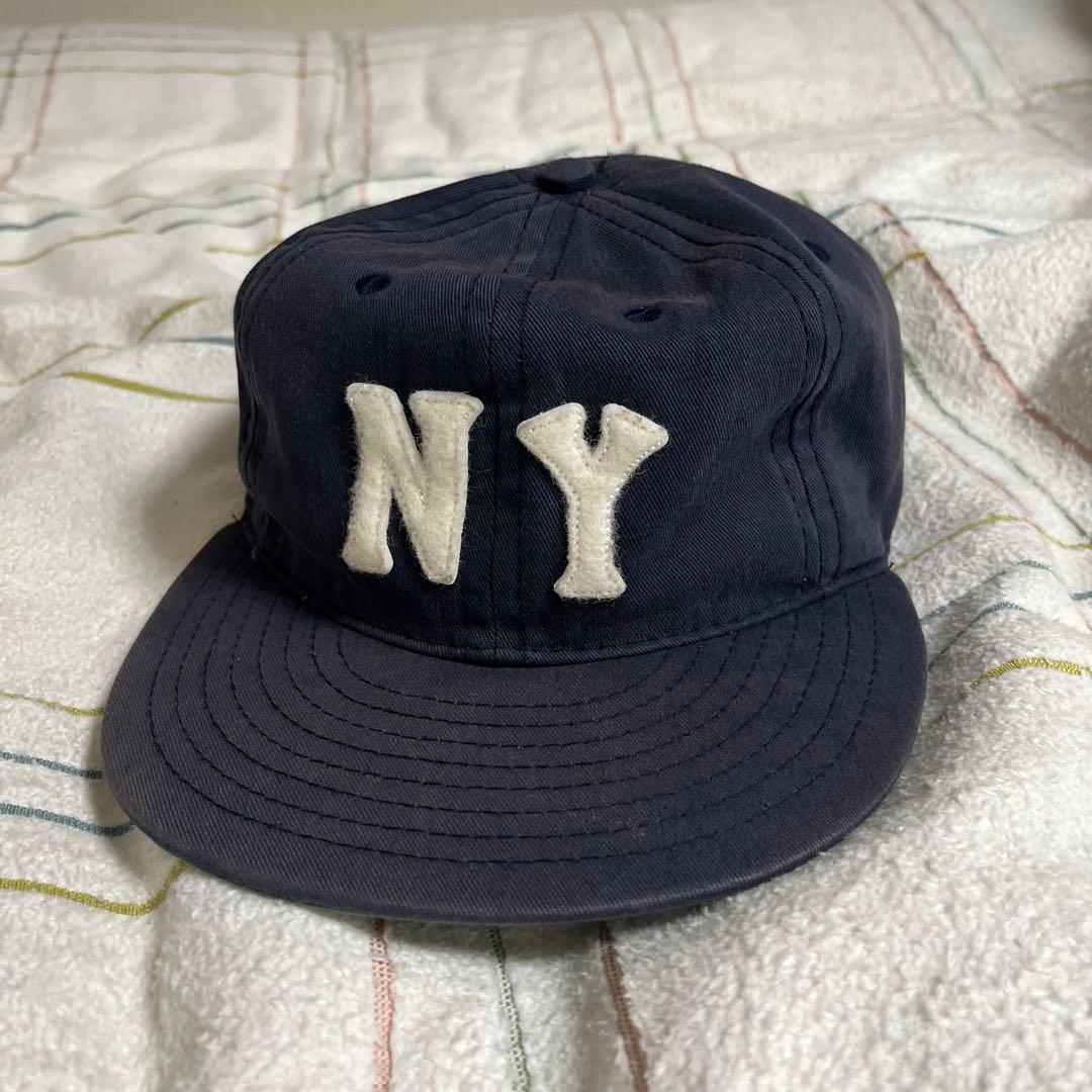 Ebbets Field Flannels NYキャップ ネイビー