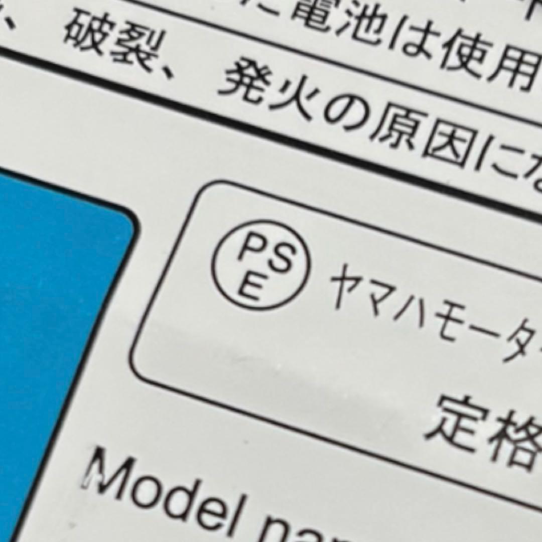 YAMAHA 12.3Ah リチウムイオンバッテリーと充電器