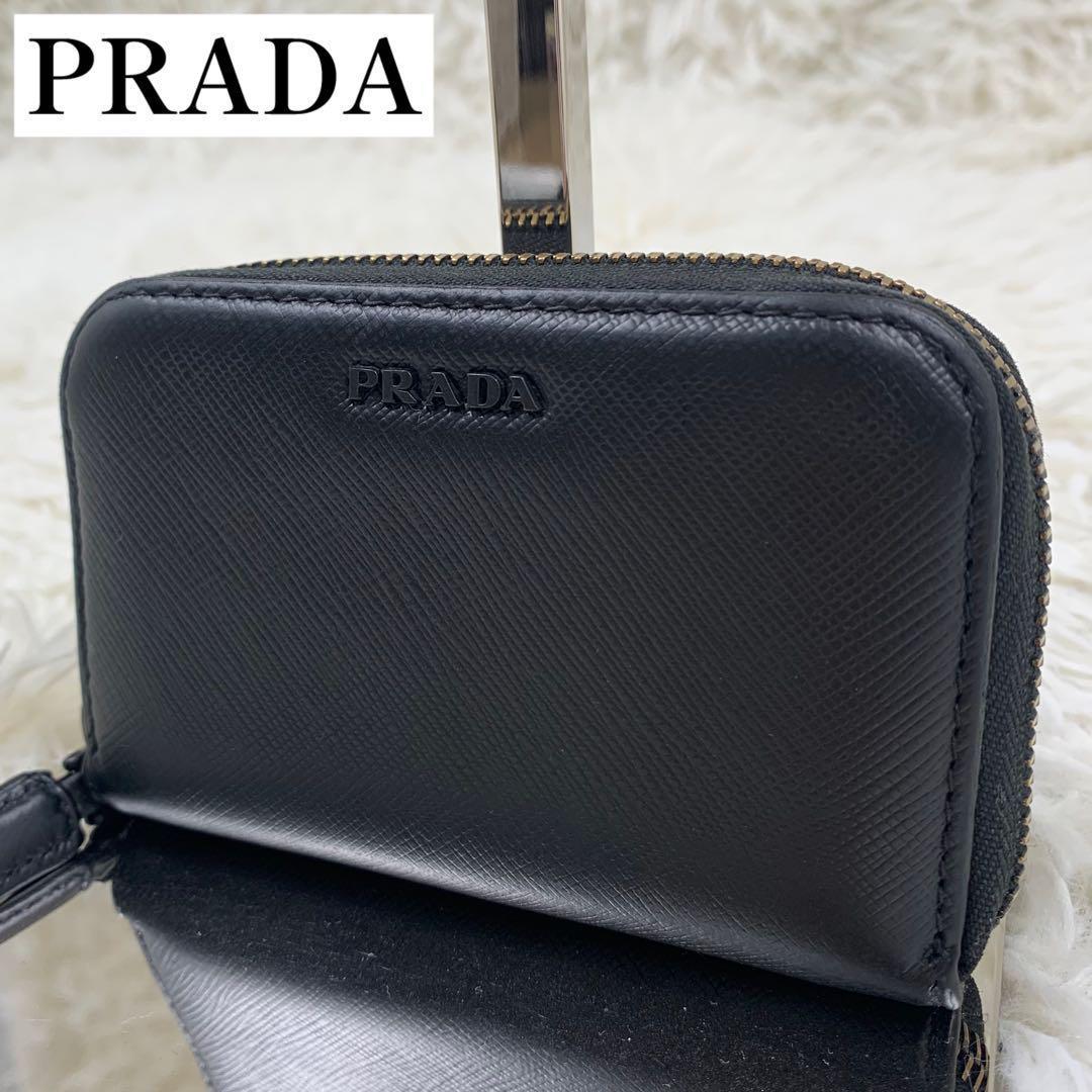 【✨ゴリ✨】 プラダ サフィアーノ ケース ブラック 2MM358