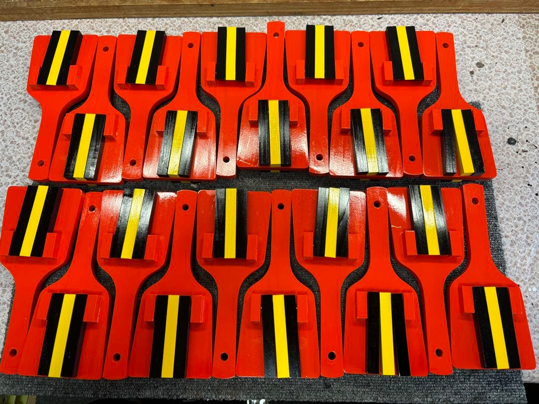 アウトレット・レギュラー鳴子　サイド黒なし20組40本 BARBAR S4 wave textures black ストレンジャー・シングス 未知の世界