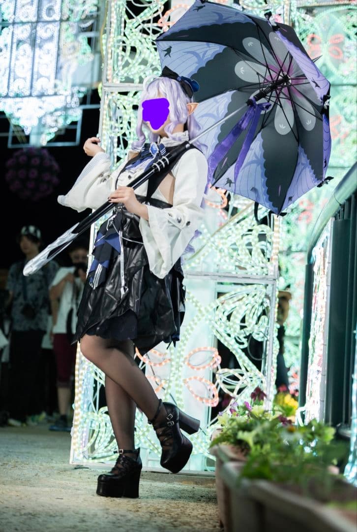 あるみにうむ様お取置:フルセット＋ウィッグ＋傘 ゼンゼロ ビビアン コスプレ Azuiblc】コスプレ道具 ゼンゼロ ビビアン 傘 武器 3Dプリント 163cm