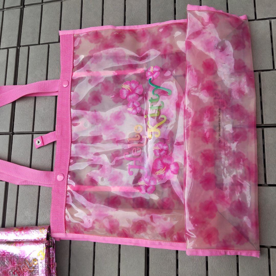 ☆希少☆ハローキティ 日焼けキティ プールバッグ レジャーシート