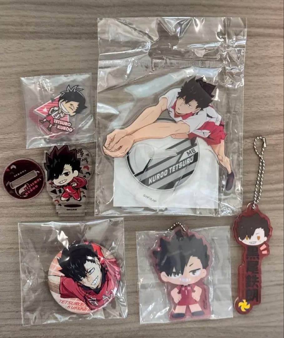 ハイキュー 黒尾鉄朗 アクスタ 缶バッジ アクキー まとめ売り セット