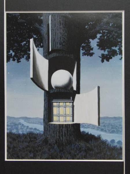Ren Magritte、LA VOIX、海外版超希少レゾネ、新品額付