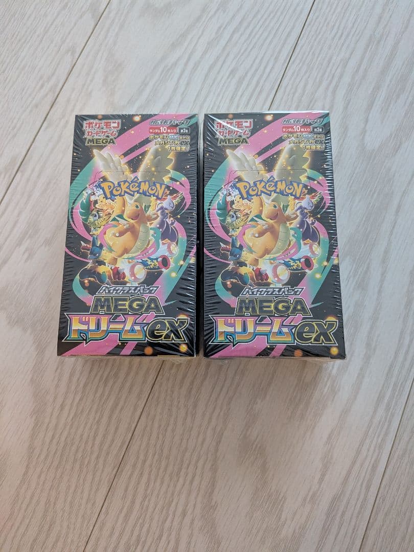 ポケモンカード　メガドリームex　シュリンク付　未開封