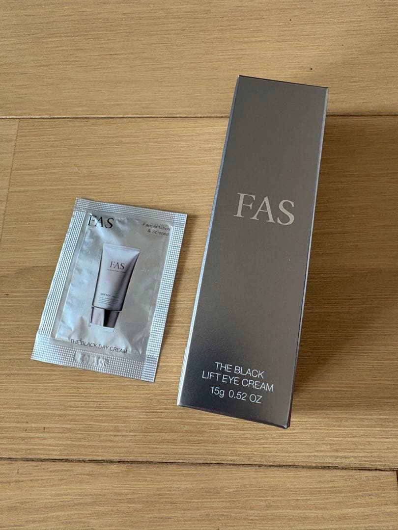 FAS ザ ブラック リフトアイクリーム 15g おまけ付