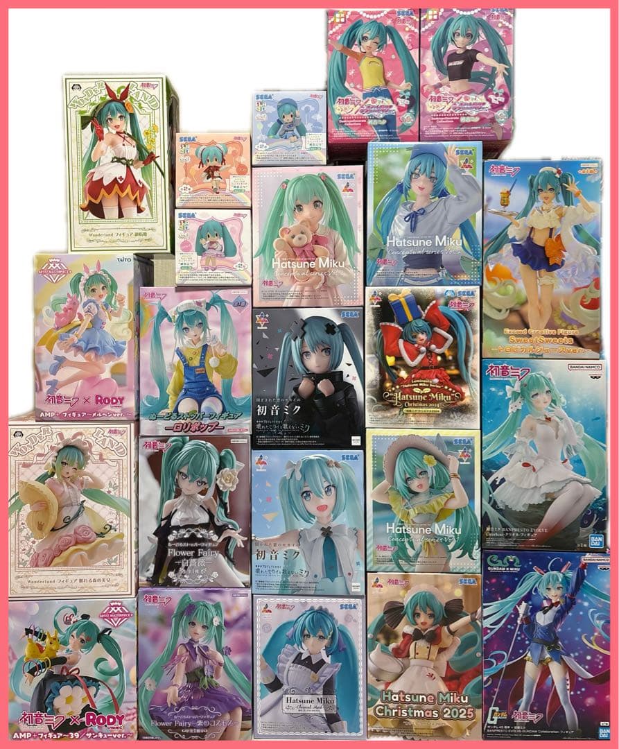 初音ミク　フィギュア　まとめ売り②　23体
