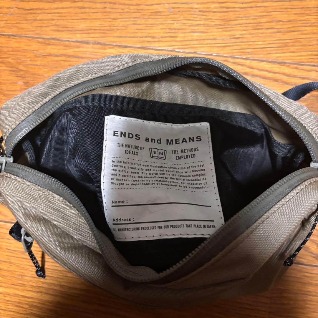 ENDS and MEANS-Waist Pouch(TAN)