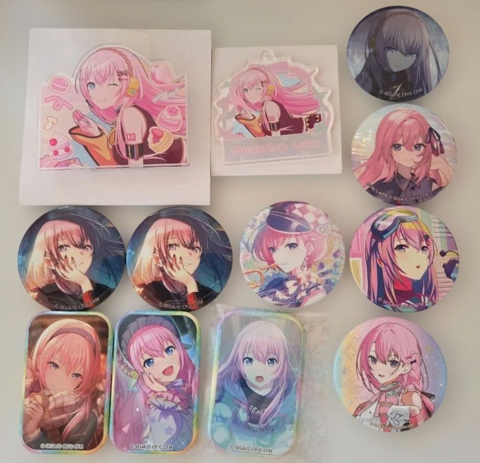 巡音ルカ プロセカ 缶バッジ まとめ売り - メルカリ