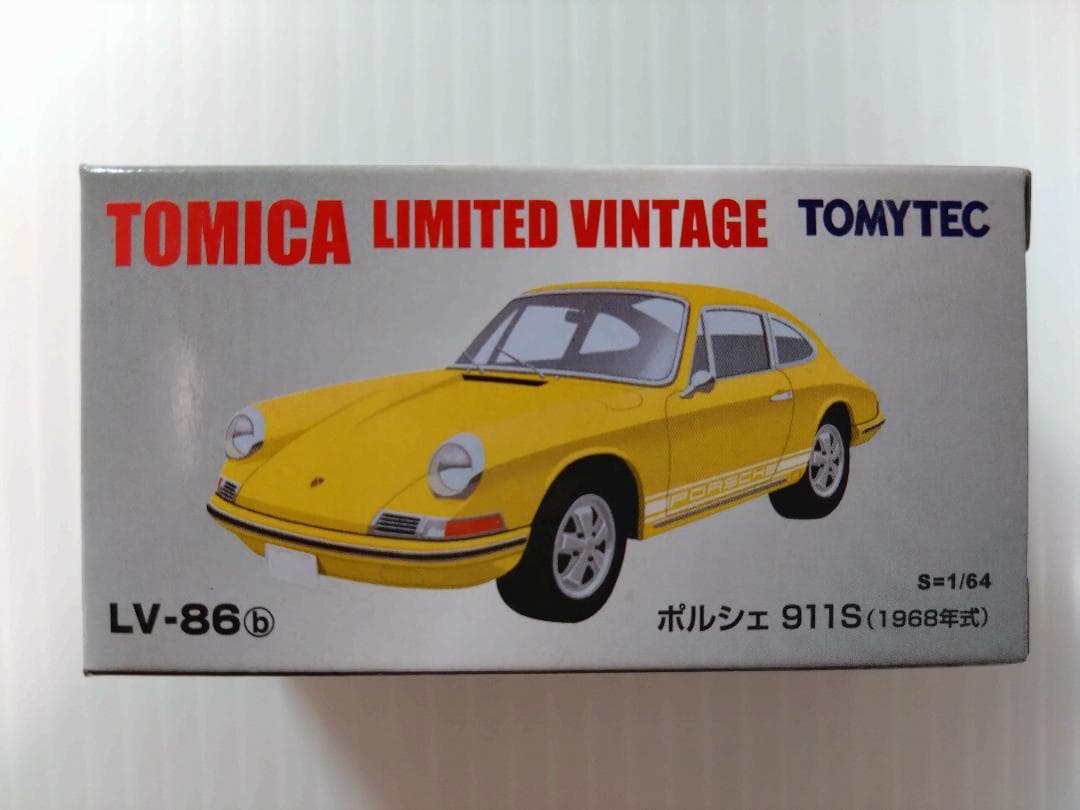 トミカリミテッドヴィンテージ LV-86b ポルシェ 911S (1968年式)