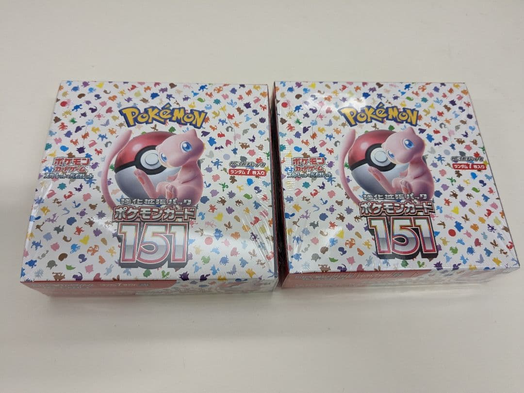 ポケモンカード 151 2BOX
