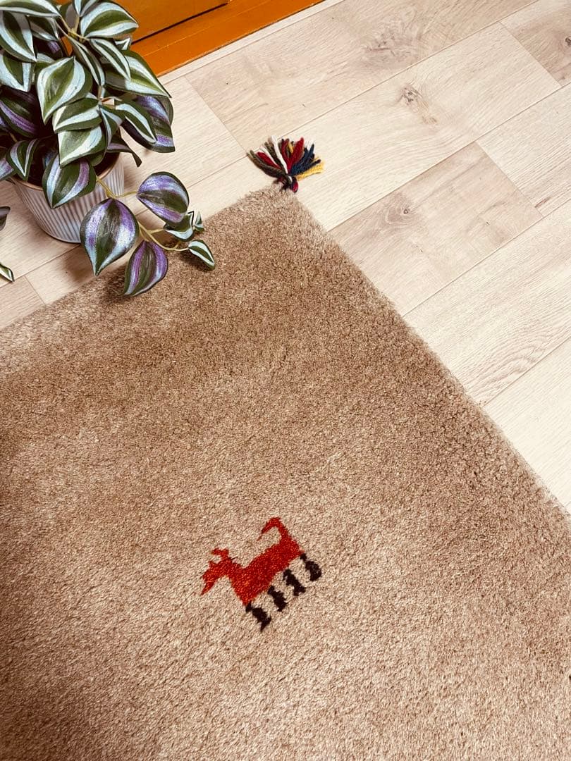 ギャッベ大判期間3Ｗ美品ペルシャ絨毯 ギャッベ大判期間3W美品ペルシャ絨毯 - メルカリ