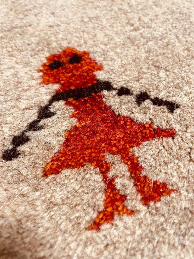 ギャッベ大判期間3W美品ペルシャ絨毯 - メルカリ