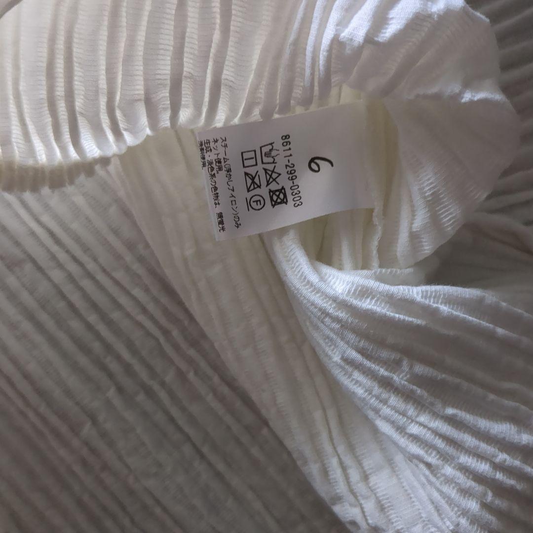 roku ホワイトVネックボタンシャツ 37400円 - メルカリ