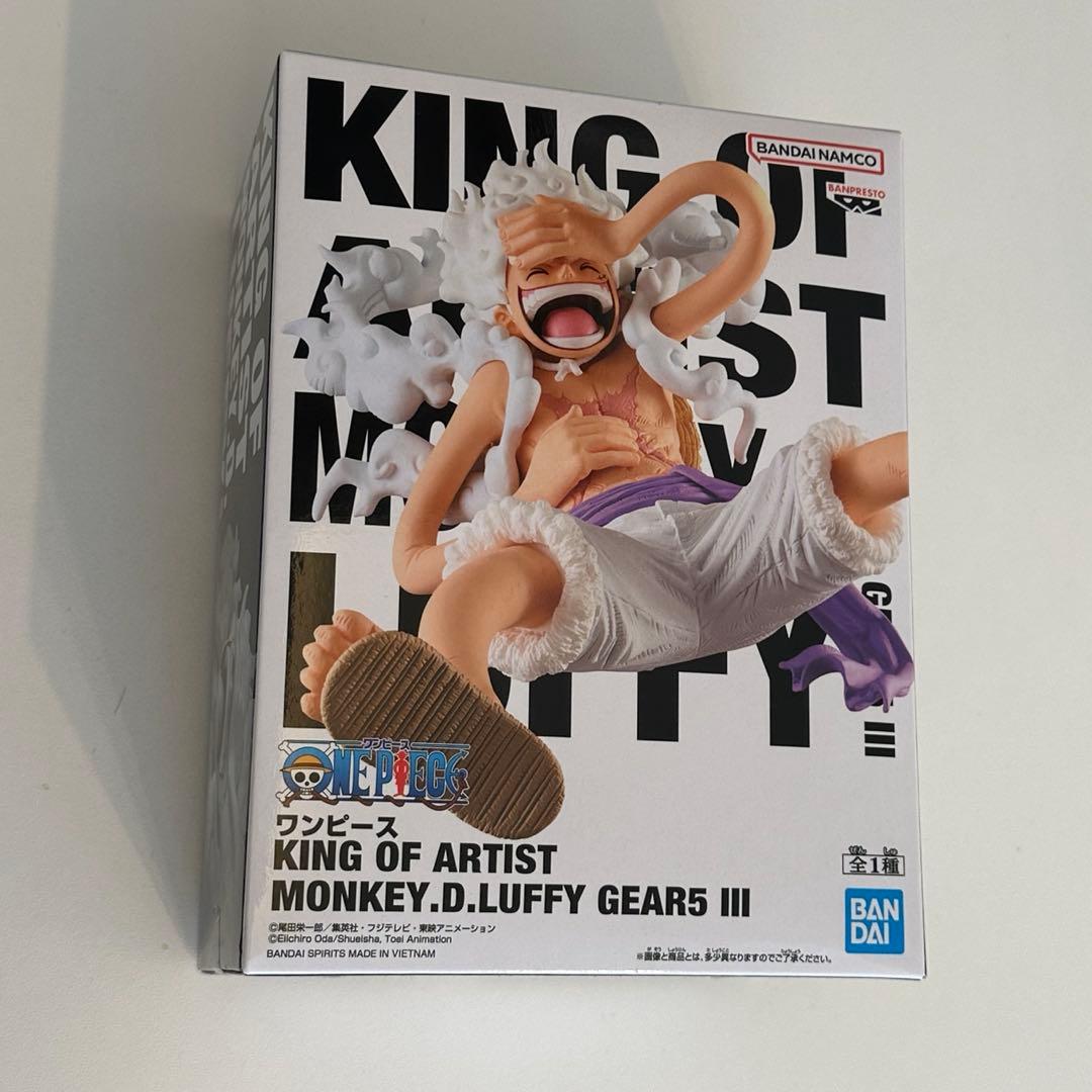 ☆ワンピース KING OF ARTISTルフィギア 5ニカフィギュア未開封 - メルカリ