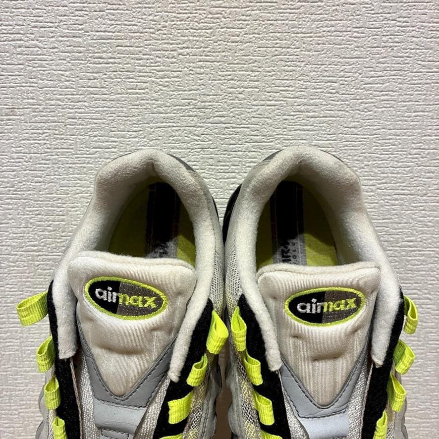 美しきジャンク品】2008復刻 NIKE エアマックス95 イエローグラデ