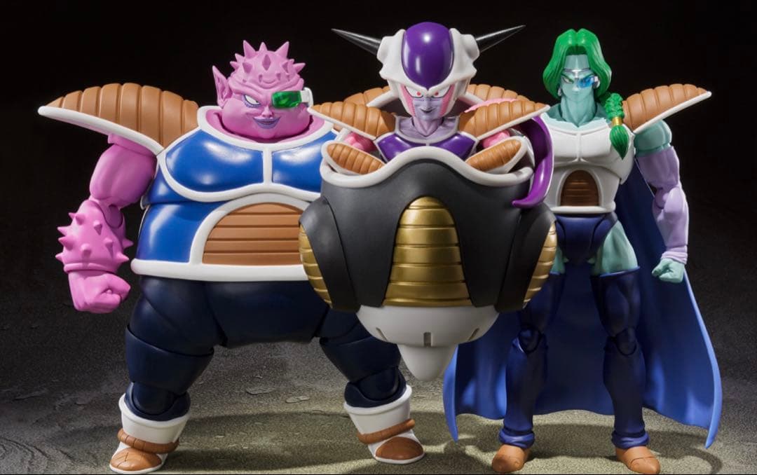 SHフィギュアーツ フリーザ 第一形態 &ザーボン&ドドリア セット